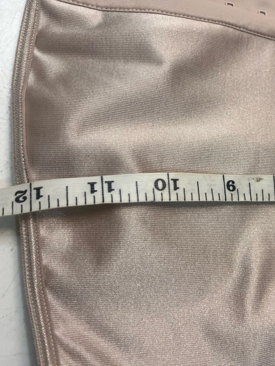 Leonisa Slimming Waist Cincher Corset with Latex, Beige/Champagne, size XL - Picture 14 of 14